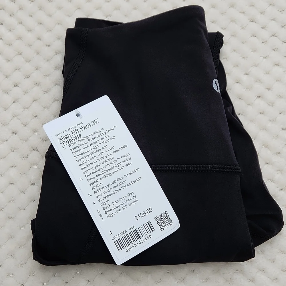 Nwt Lululemon Align HR Pant 25 *Pockets - Picture 13 of 13